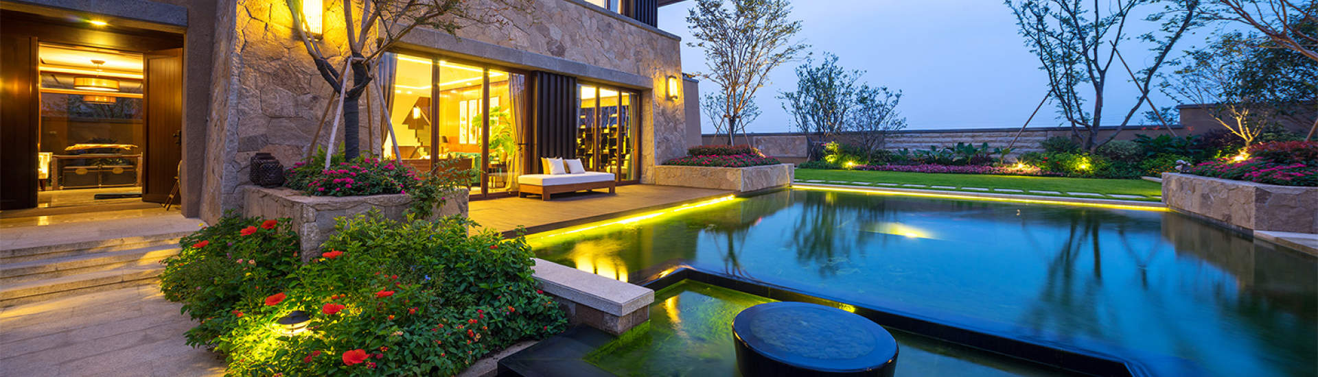 backyard pool